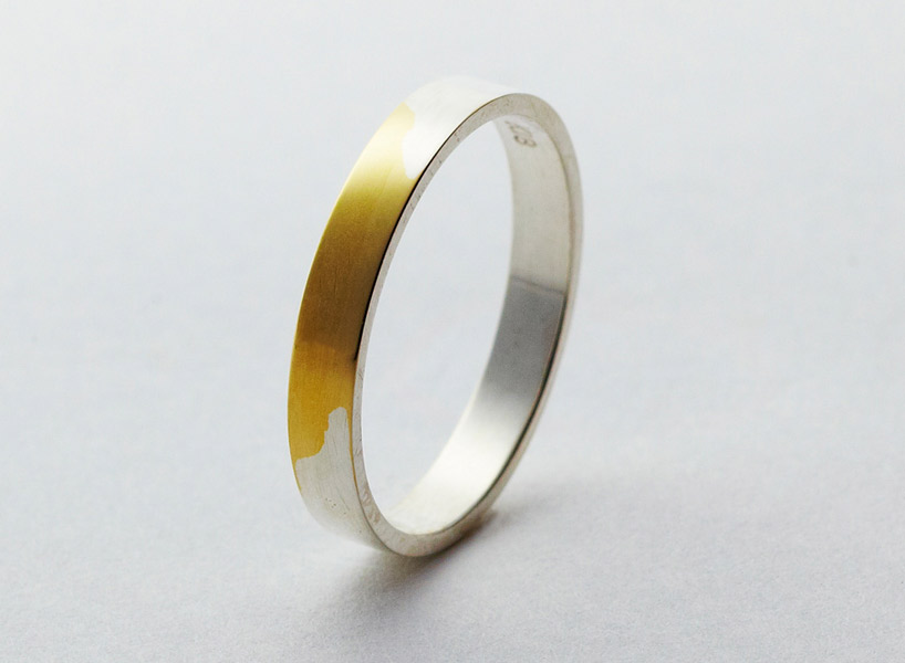 torafu architects gold wedding ring